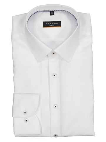 Eterna Koszula - Slim fit - w kolorze białym