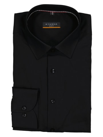 Eterna Blouse - slim fit - zwart