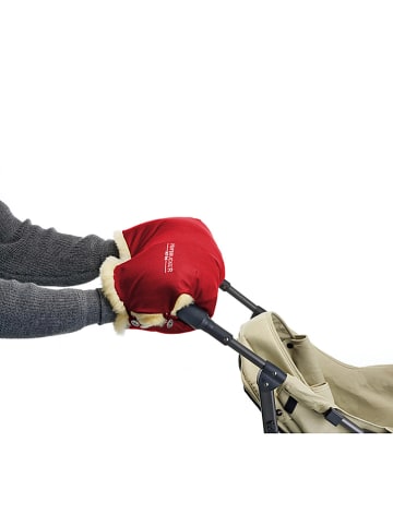 Hofbrucker Kinderwagen-Muff in Rot - (L)55 x (B)24 cm