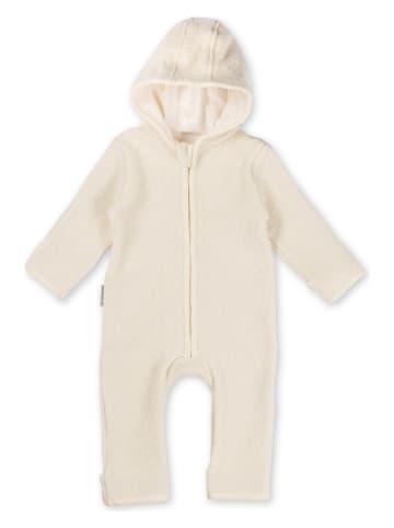 Hofbrucker Wollwalk-Overall in Creme