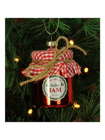 Kersten Baumschmuck "Christmas Jam" in Rot - (H)9,5 cm