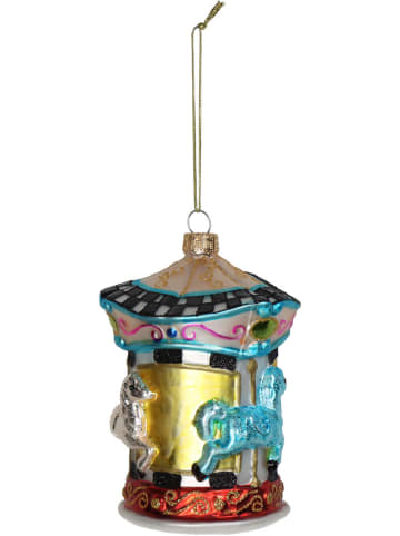 Kersten Christbaumkugel ''Carousel'' in Bunt - (H)12 cm