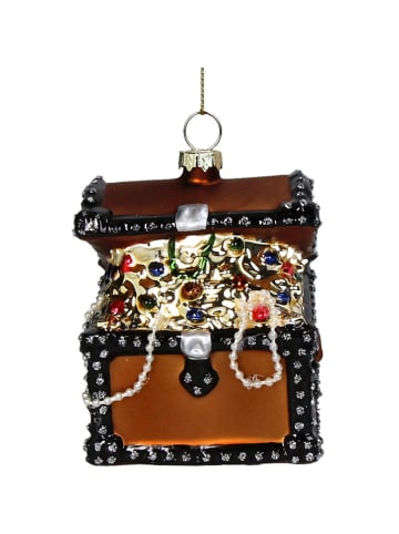 Kersten Baumschmuck "Treasure Trunk" in Bunt - (H)10 cm