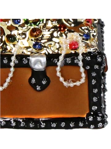 Kersten Baumschmuck "Treasure Trunk" in Bunt - (H)10 cm