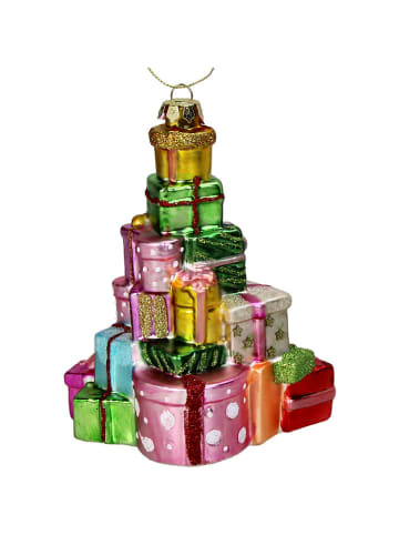 Kersten Baumschmuck "Gift Stack" in Bunt - (H)11,5 cm