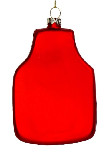 Kersten Baumschmuck "Barbecue Apron" in Rot - (H)11 cm
