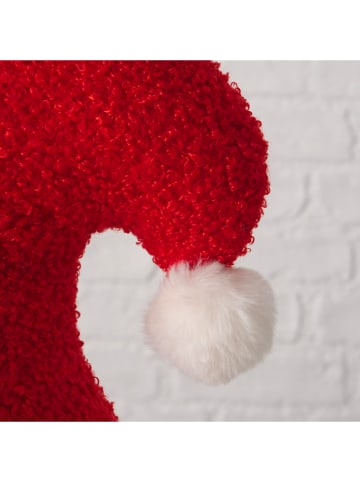 Boltze Deurstopper "Santa" rood/wit - (H)28 cm