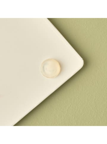 BELLA MAISON Deska "Marbella" w kolorze biało-szarym do krojenia - 35 x 25 cm