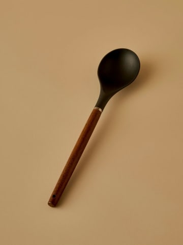 BELLA MAISON Łyżka kuchenna "Golby" w kolorze czarno-jasnobrązowym - dł. 31,5 cm