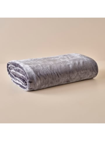 BELLA MAISON Bedsprei "Shelly" antraciet - (L)190 x (B)140 cm