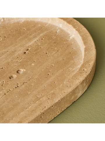 BELLA MAISON Decoschaal "Ephesus'' beige - (L)28 x (B)12 cm