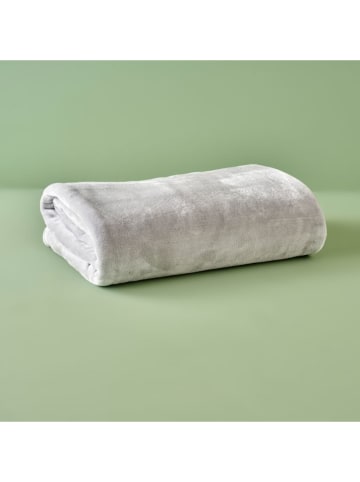 BELLA MAISON Bedsprei "Shelly" lichtgrijs - (L)190 x (B)140 cm