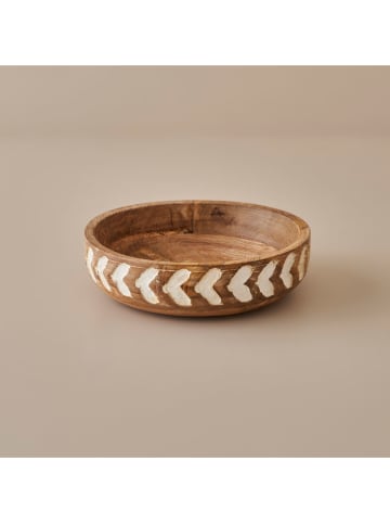 BELLA MAISON Dekoschale ''Mona'' in Hellbraun - Ø 24 cm