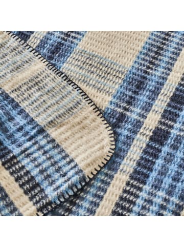 BELLA MAISON Bedsprei "Noah" blauw - (L)200 x (B)150 cm