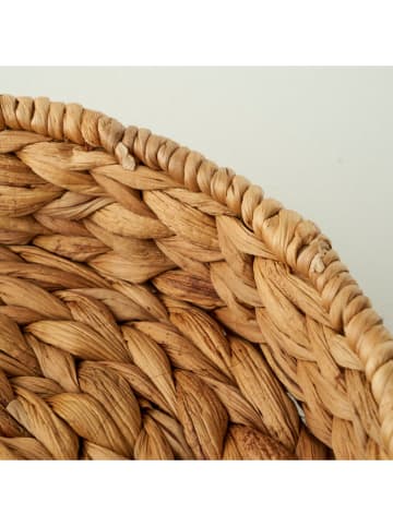 BELLA MAISON Tablett ''Olden'' in Hellbraun - (H)7 x Ø 32 cm