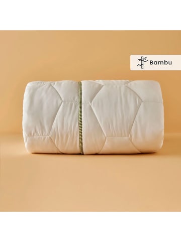 BELLA MAISON Mikrofaser-Bettdecke in Weiß