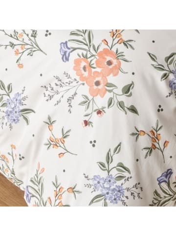 BELLA MAISON 3-częściowy komplet pościeli renforcé "Gwen" w kolorze białym ze wzorem