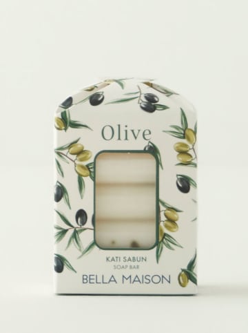 BELLA MAISON 3er-Set: Seifenstücke ''Olive'' - 3 x 50 g