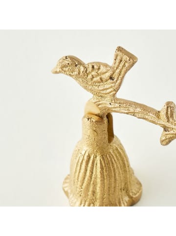 BELLA MAISON Kaarsdover "Sofya" goudkleurig - (B)19 x (H)5,5 cm