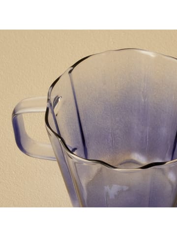 BELLA MAISON Teeglas in Blau - 340 ml