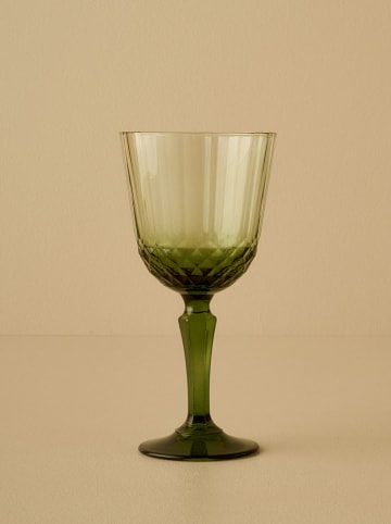 BELLA MAISON Wijnglas groen - 310 ml