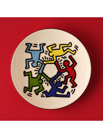 BELLA MAISON Frühstücksteller "Keith Haring" in Bunt - Ø 19 cm