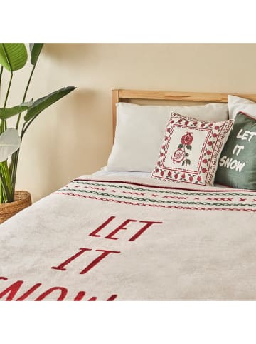 BELLA MAISON 3-delig beddengoedset "Jolly" beige/rood