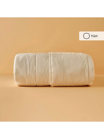 BELLA MAISON Wollen dekbed "Deluxe" wit - (L)215 x (B)195 cm