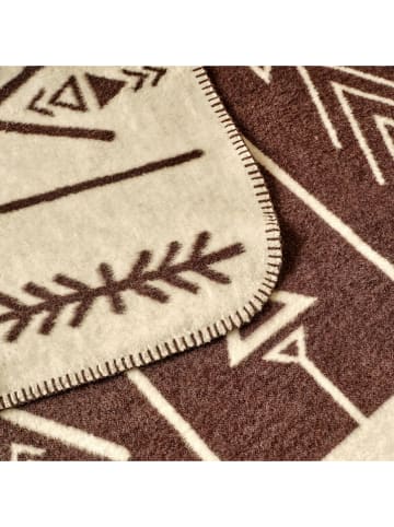 BELLA MAISON Woondeken bruin/beige - (L)170 x (B)130 cm