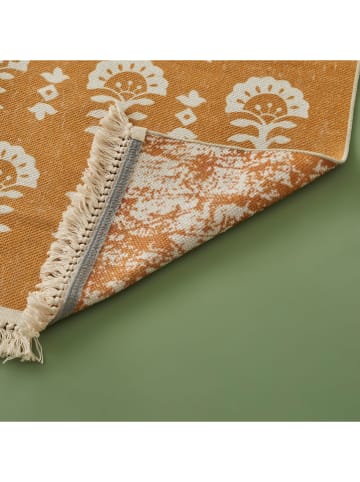 BELLA MAISON Laagpolig tapijt lichtbruin - (L)180 x (B)120 cm