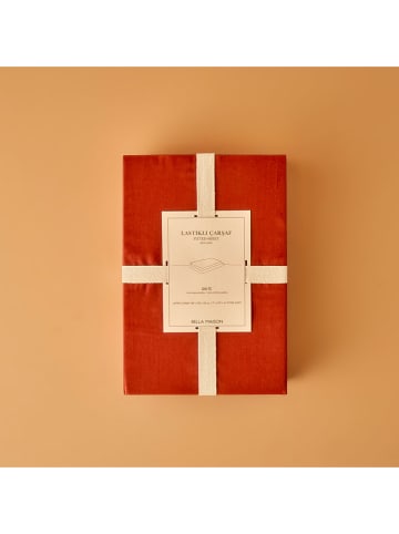 BELLA MAISON Spannbettlaken "Supreme" in Rot