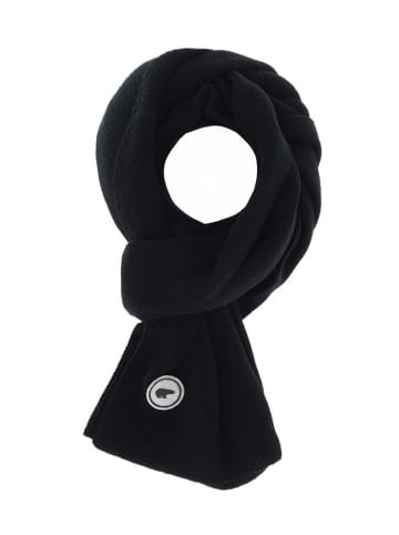 Eisbär Wełniany szal "Callon 2.0" w kolorze czarnym
