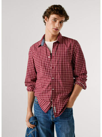 Pepe Jeans Blouse "Capel" rood/wit