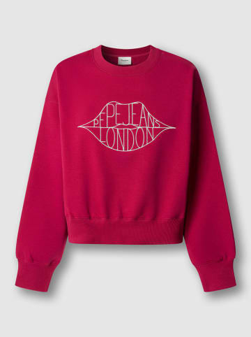 Pepe Jeans Sweatshirt "Bernis" in Rot