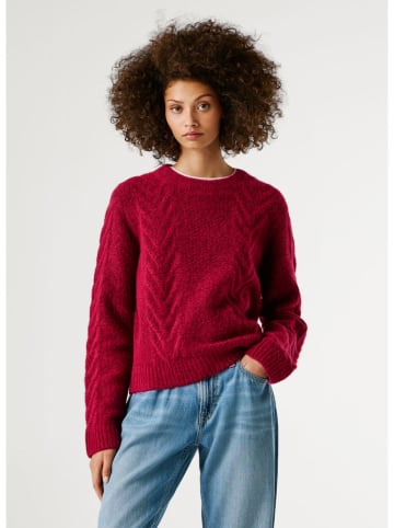 Pepe Jeans Sweter w kolorze czerwonym