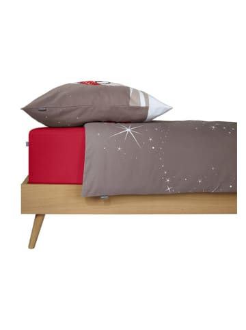 Schiesser Feinbiber-Bettwäsche-Set "Olsona" in Grau