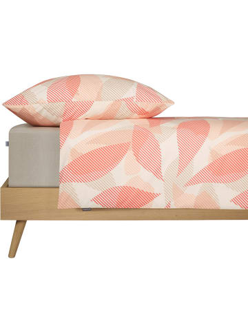 Schiesser Komplet pościeli renforcé "Lea" w kolorze brzoskwiniowym