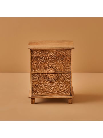 BELLA MAISON Nachtkastje "Venus" naturel - (B)40 x (H)50 x (D)37 cm