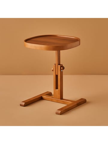 BELLA MAISON Beistelltisch "Allure" in Walnuss - (B)43 x (H)57 cm