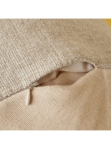 BELLA MAISON Poef "Valer" beige - (B)35 x (H)37 cm