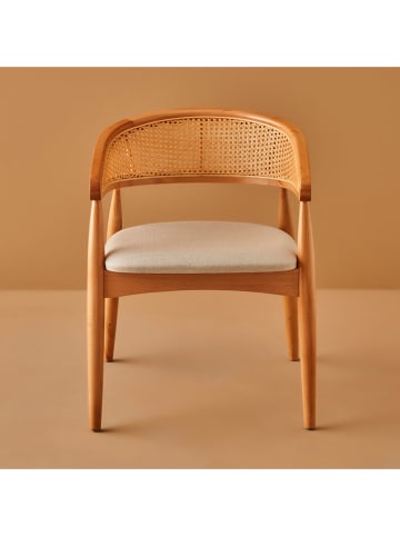 BELLA MAISON Stoel "Ocaliptus" eikenhoutkleurig - (B)54 x (H)79 x (D)49 cm