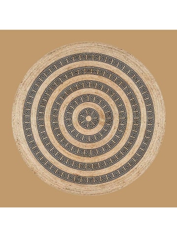 BELLA MAISON Katoenen tapijt "Lumaca" beige/zwart