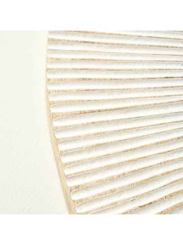 BELLA MAISON Wandspiegel "Mia" wit - Ø 82 cm