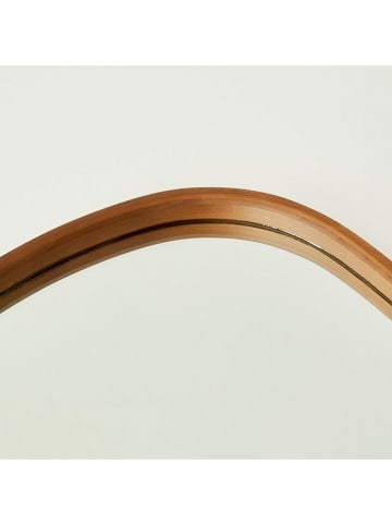 BELLA MAISON Lustro ścienne "Cloudy" w kolorze brązowym - 62 x 88 cm