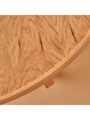 BELLA MAISON Salontafel "Monica" eikenhoutkleurig - (H)46 x Ø 100 cm