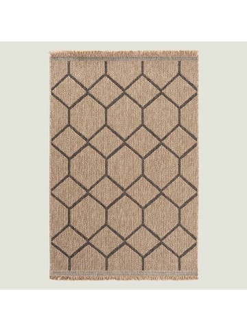 BELLA MAISON Baumwoll-Teppich "Byron" in Natur