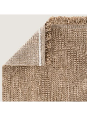 BELLA MAISON Dywan bawełniany "Ronda" w kolorze jasnobrązowym