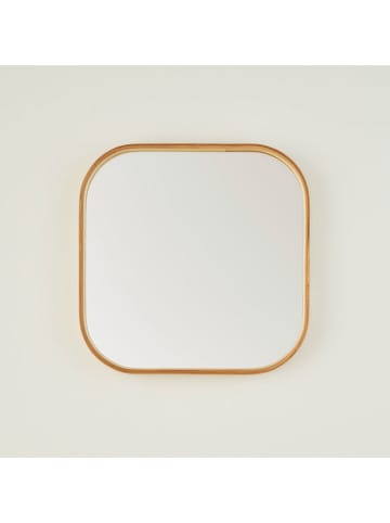 BELLA MAISON 3er-Set: Wandspiegel "Square" in Eiche