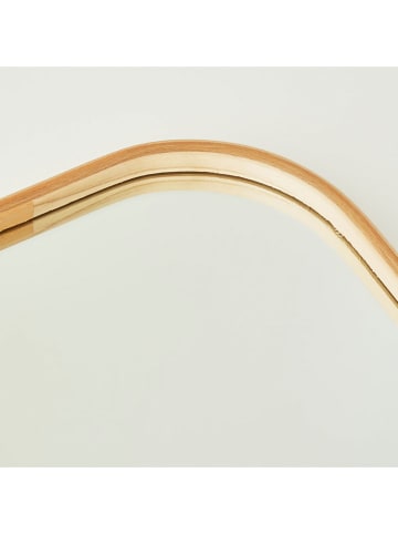 BELLA MAISON Wandspiegel "Cloudy" in Eiche - (B)62 x (H)88 cm