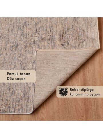 BELLA MAISON Laagpolig tapijt "Milena" blauw